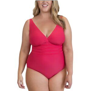 Reposh Roots Red Women's One Piece Swimsuit NWT